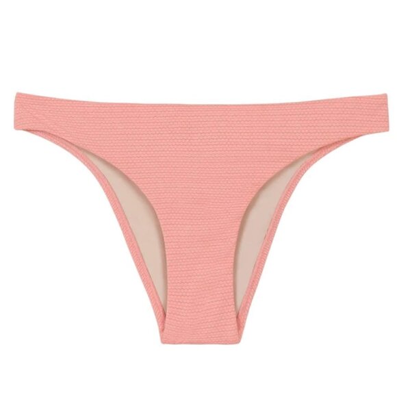 PQ Swim Coral Coast Chrissy Bandeau/Basic Ruched Bikini Bottom Set NWT Small - Picture 11 of 17